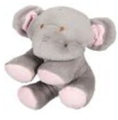 Wholesale - 7" BABY ELEPHANT W/ RATTLE, UPC: 734689997657